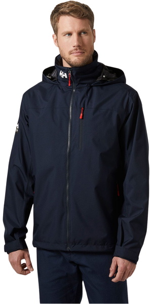 2026 Helly Hansen Mens Crew Hooded Sailing Jacket 2.0 34443 - Navy